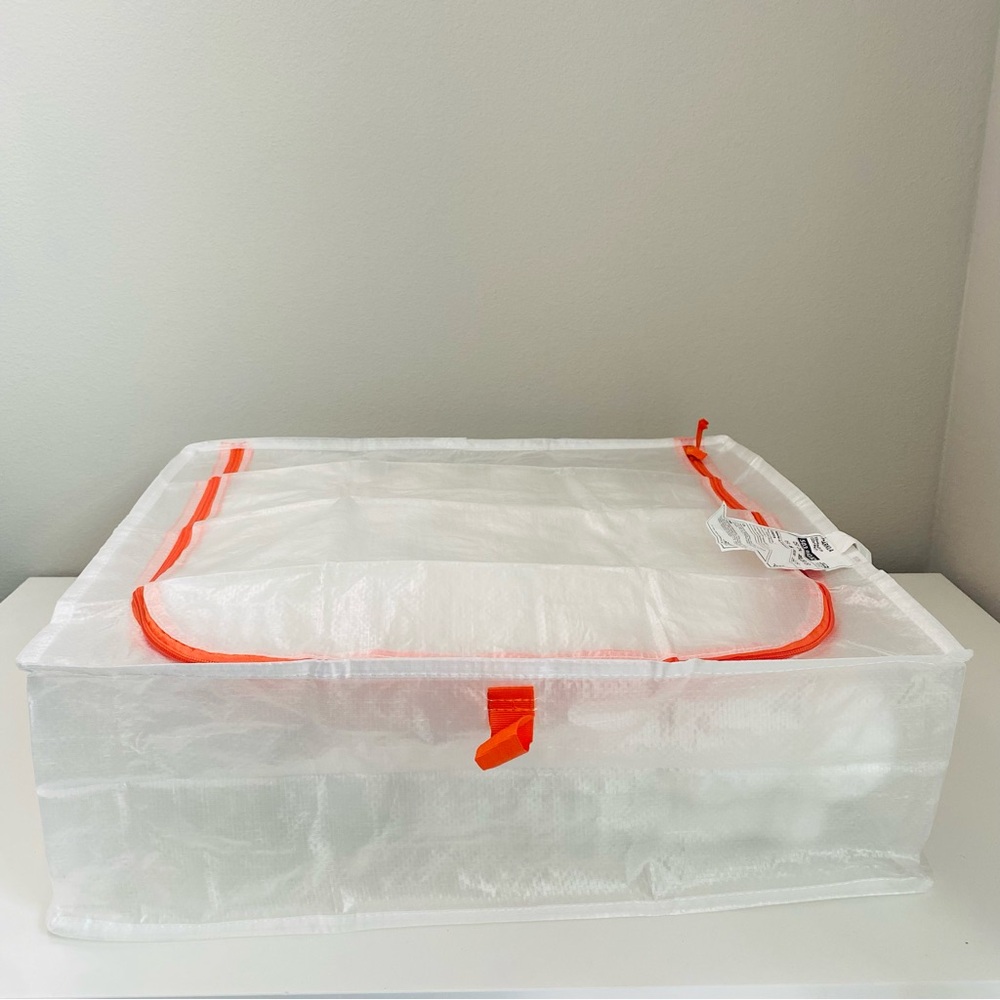 IKEA PARKLA 4-pack Storage case, NWT